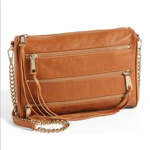 REBECCA MINKOFF 5 ZIPPER BAG